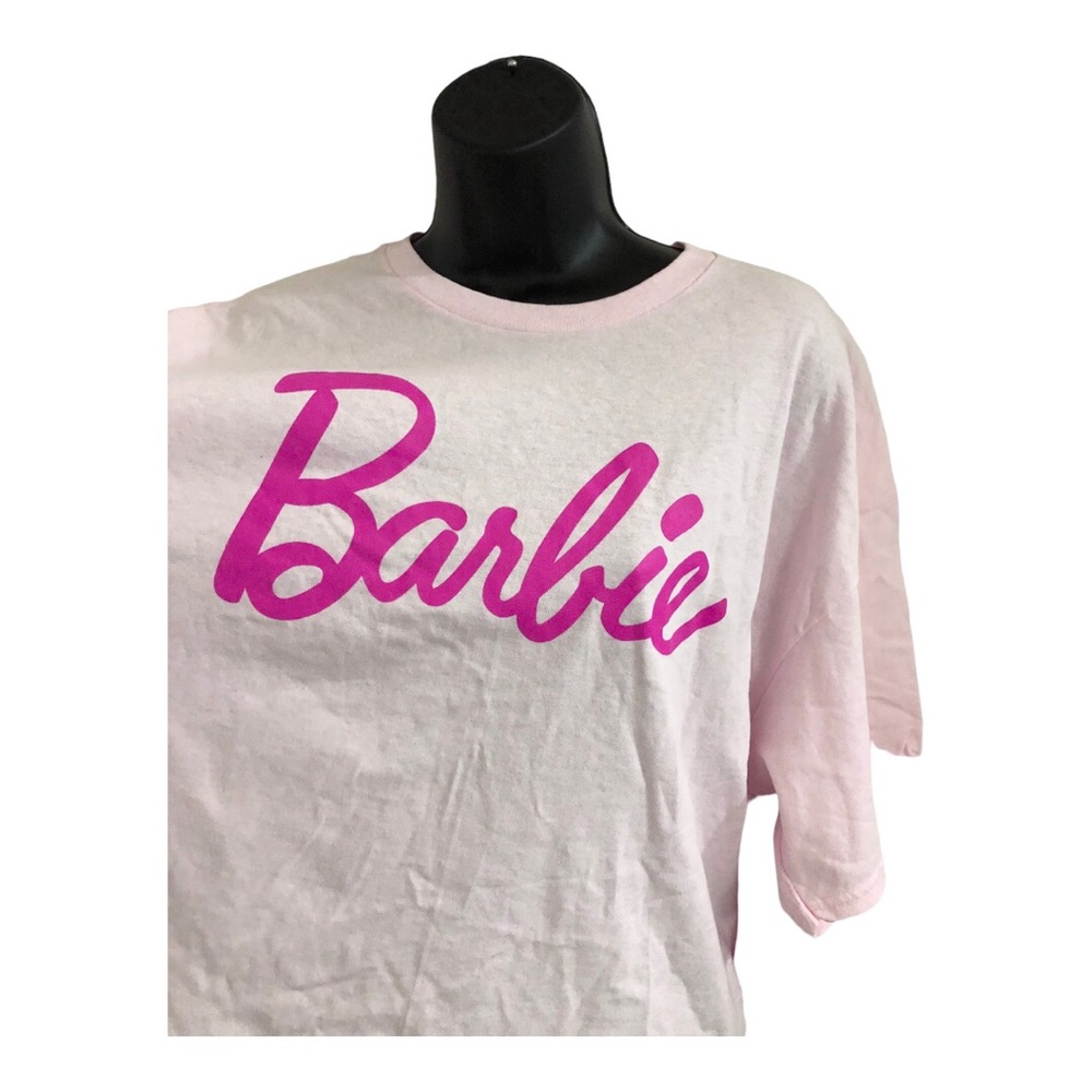 Barbie pink graphic print Barbie corvette t-shirt size XL new - Picture 3 of 16